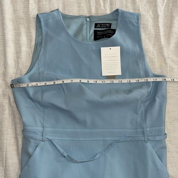 J. Crew executive dress in Italian stretch merino wool blend 12 Petite - Picture 5 of 9